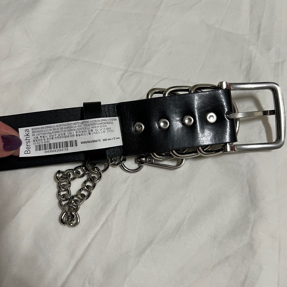 BERSHKA CHAIN BELT - Picture 9 of 9